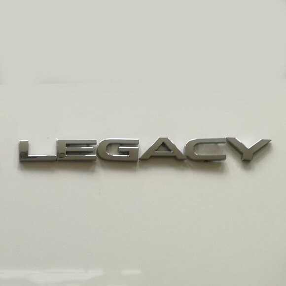 SUBARU LEGACY 2003-2009 Trunk Emblem Letters - Picture 1 of 2